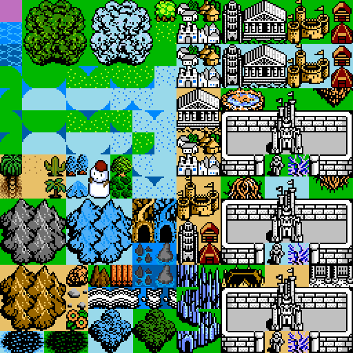 Rpg Maker Vx Ace World Map Tileset Map